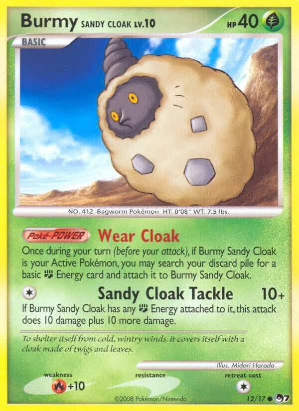 Image for Burmy Sandy Cloak (012/017) - Pokemon