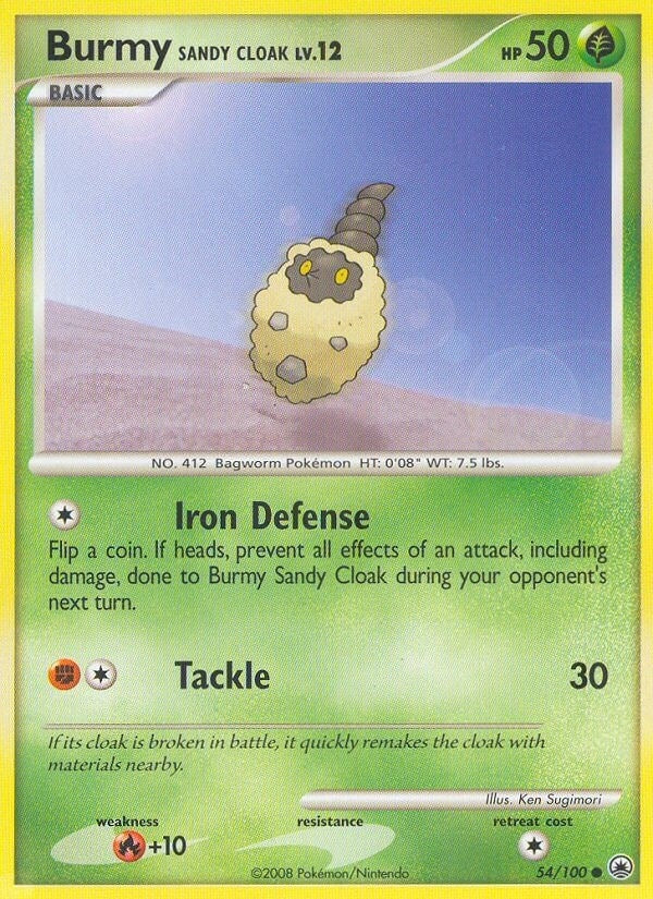 Image for Burmy Sandy Cloak (54/100) - Pokemon