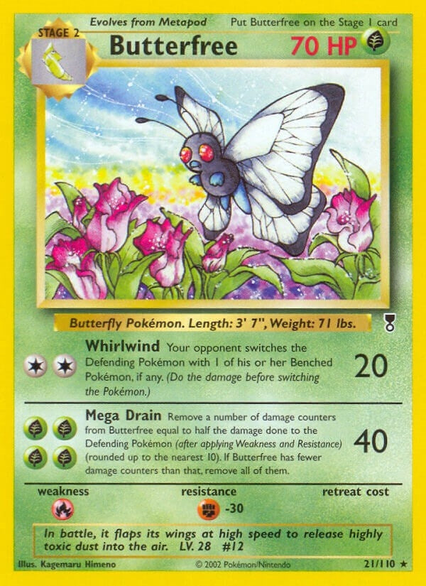 Image for Butterfree (021/110) - Pokemon