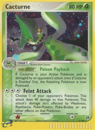 Image for Cacturne (2/100) - Pokemon