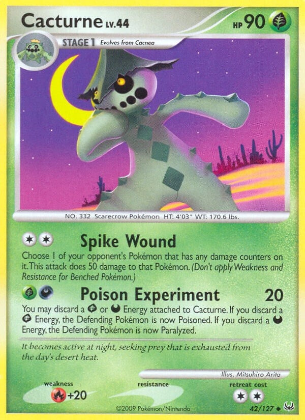 Image for Cacturne (42/127) - Pokemon