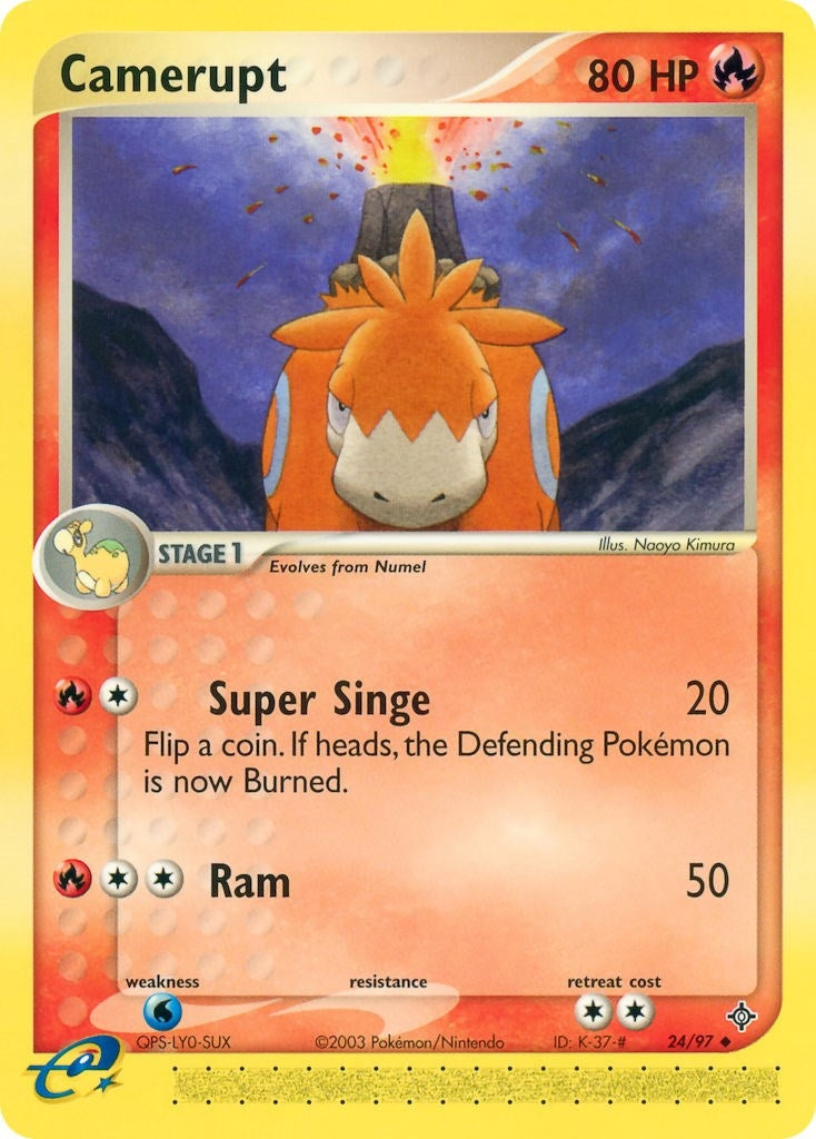 Image for Camerupt (24/97) - Pokemon