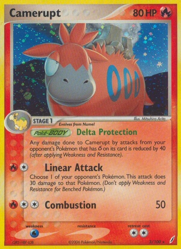 Image for Camerupt (3/100) - Pokemon