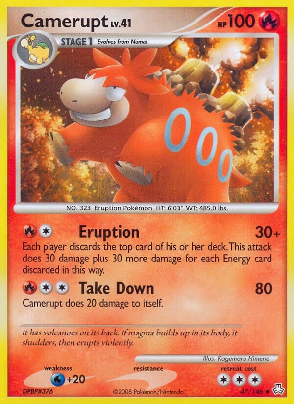 Image for Camerupt (47/146) - Pokemon