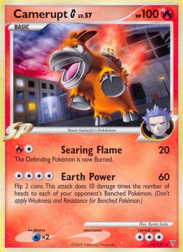 Image for Camerupt G (19) - Pokemon