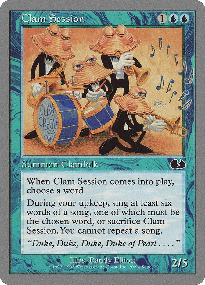 Image for Clam Session (20) - Magic: The Gathering