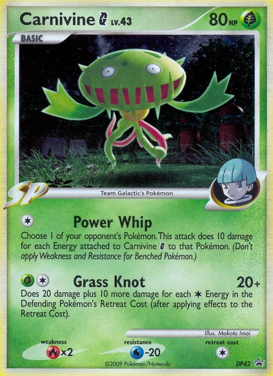 Image for Carnivine G - DP42 (DP42) - Pokemon