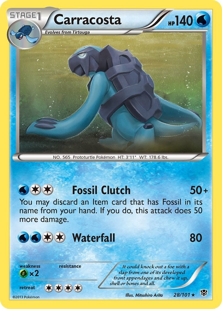 Image for Carracosta (28/101) - Pokemon