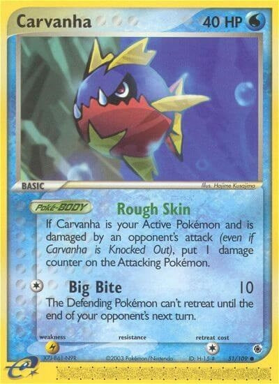 Image for Carvanha (51/109) - Pokemon