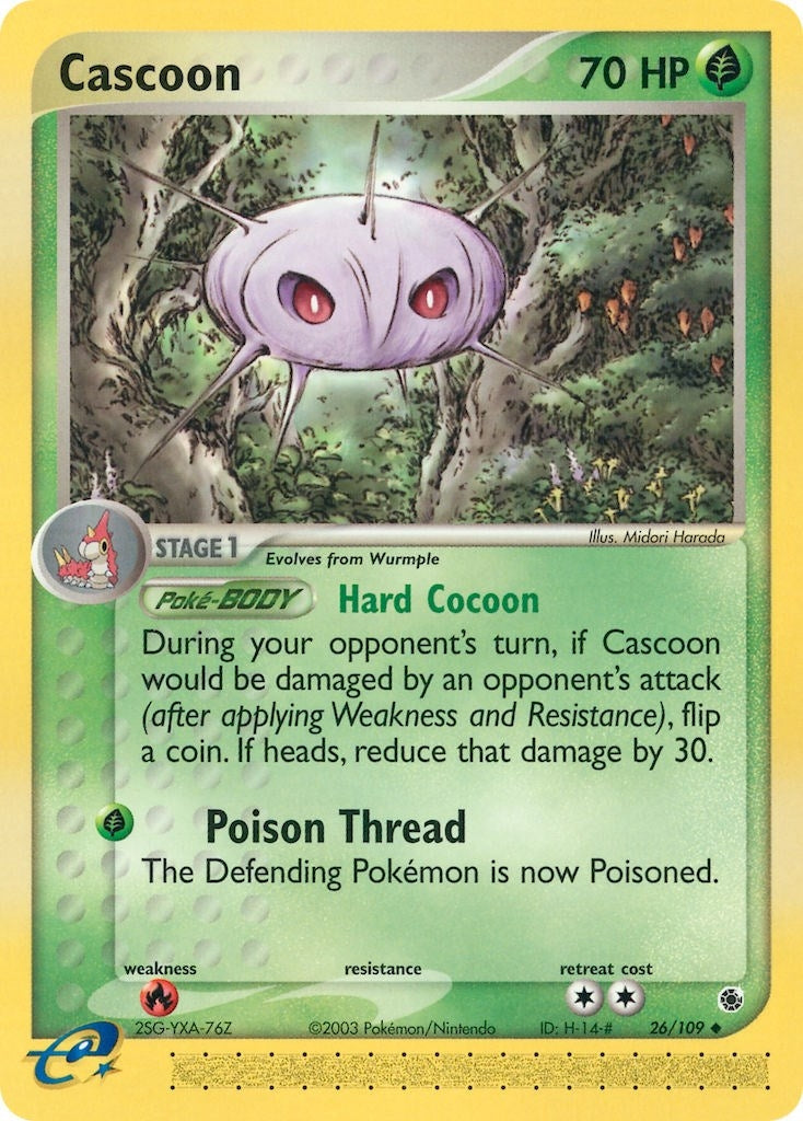 Image for Cascoon (26/109) - Pokemon