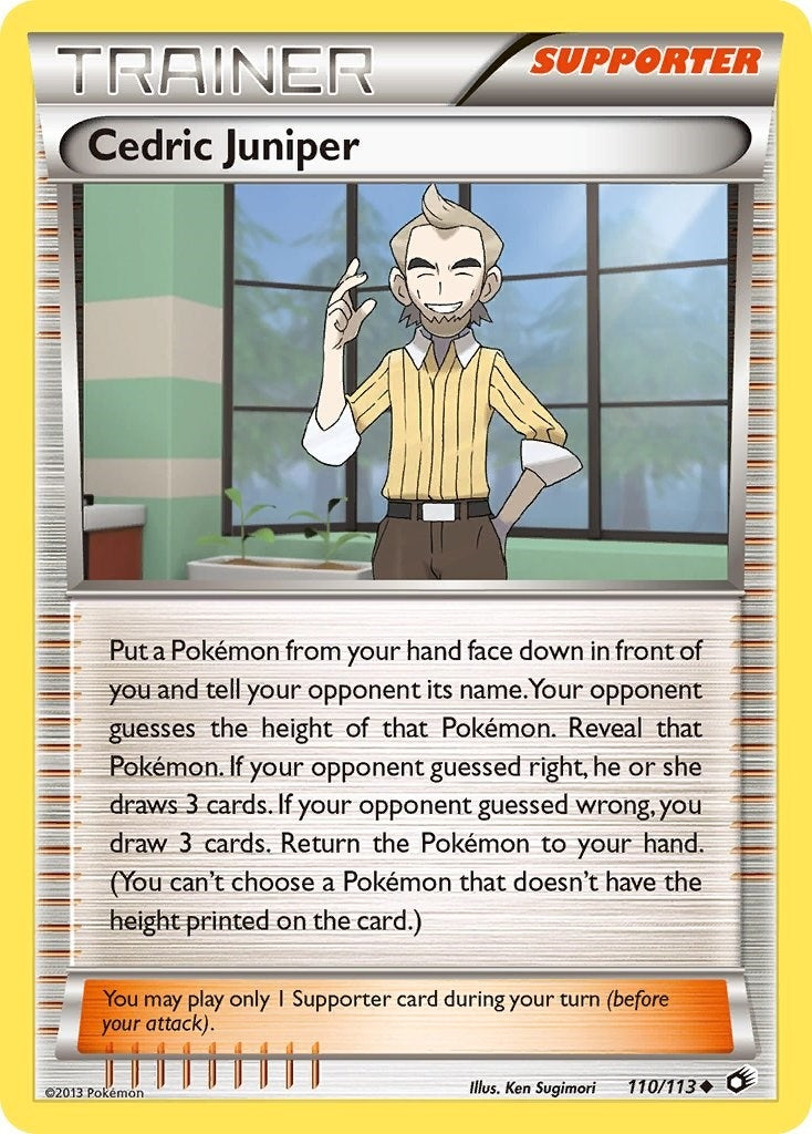 Image for Cedric Juniper (110/113) - Pokemon