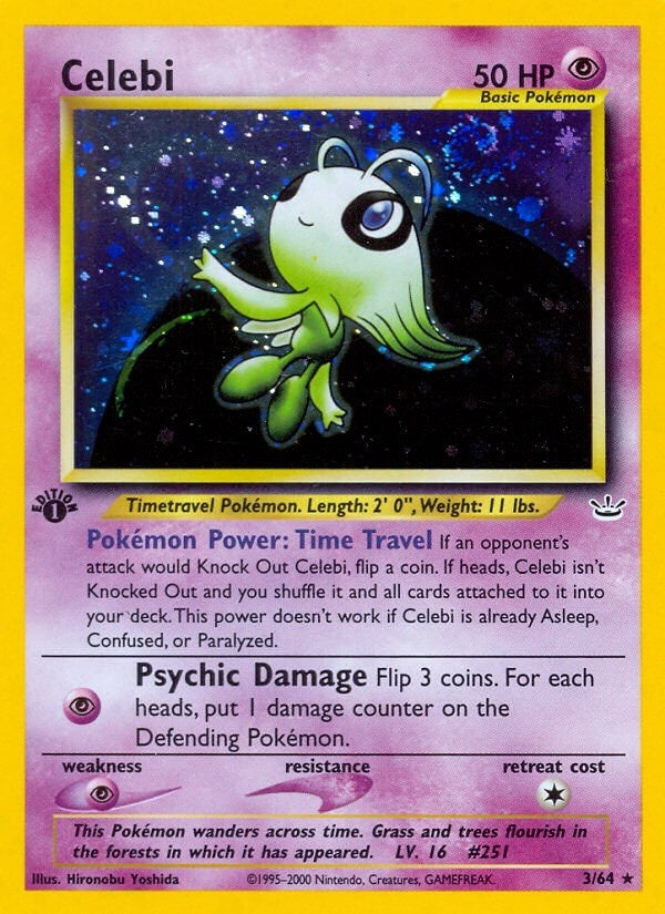 Image for Celebi (3) (03/64) - Pokemon