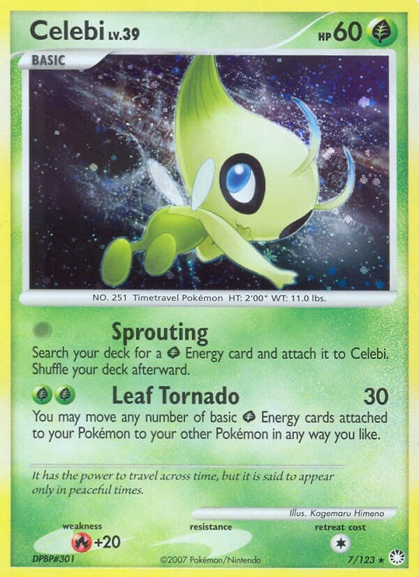 Image for Celebi (7/123) - Pokemon