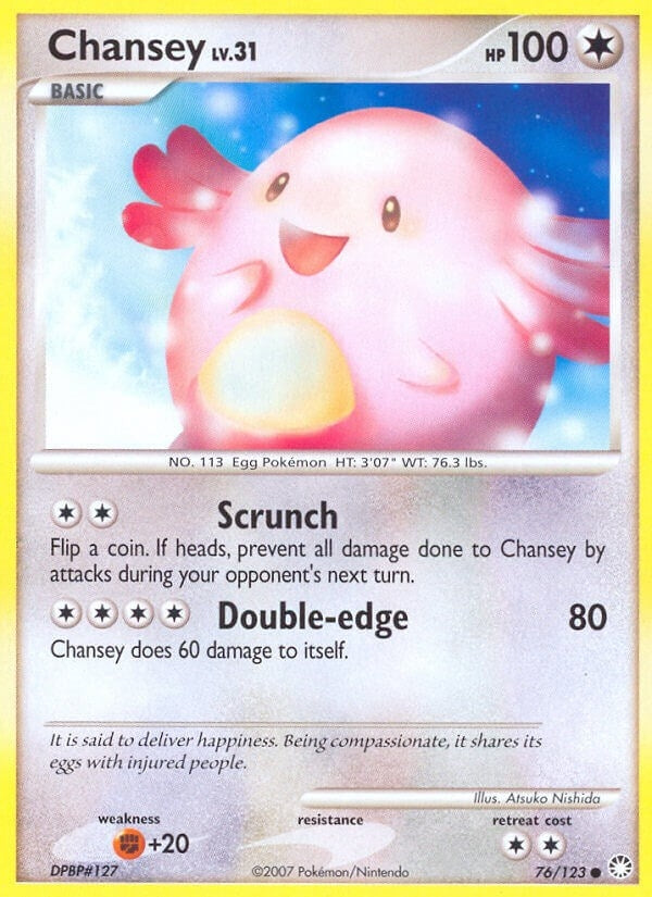 Image for Chansey (76/123) - Pokemon