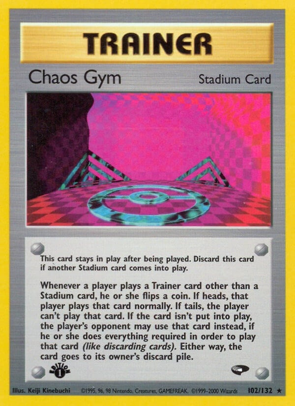 Image for Chaos Gym (102/132) - Pokemon