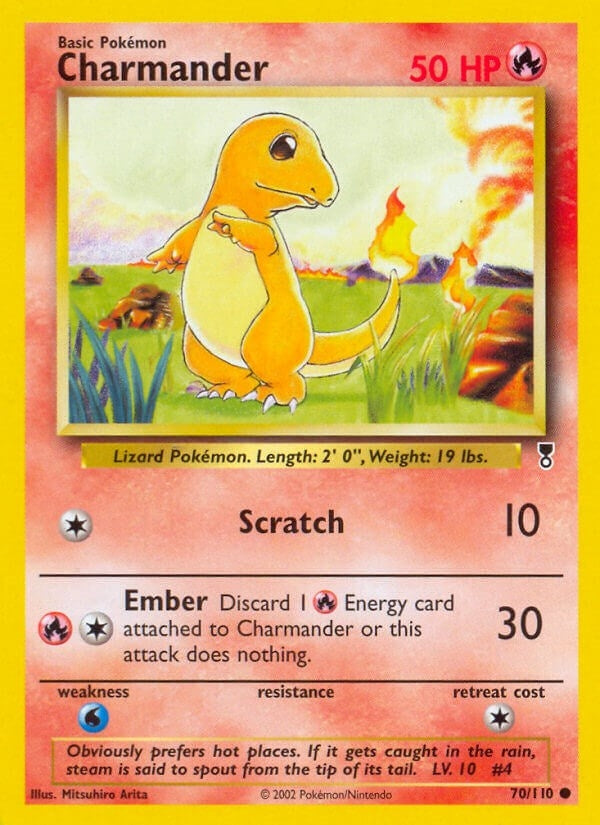 Image for Charmander (070/110) - Pokemon