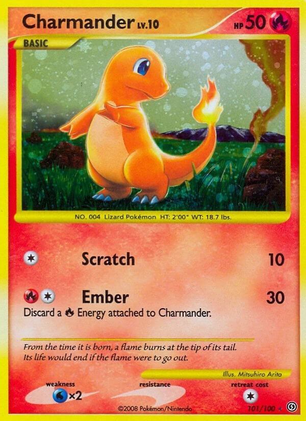 Image for Charmander (101/100) - Pokemon