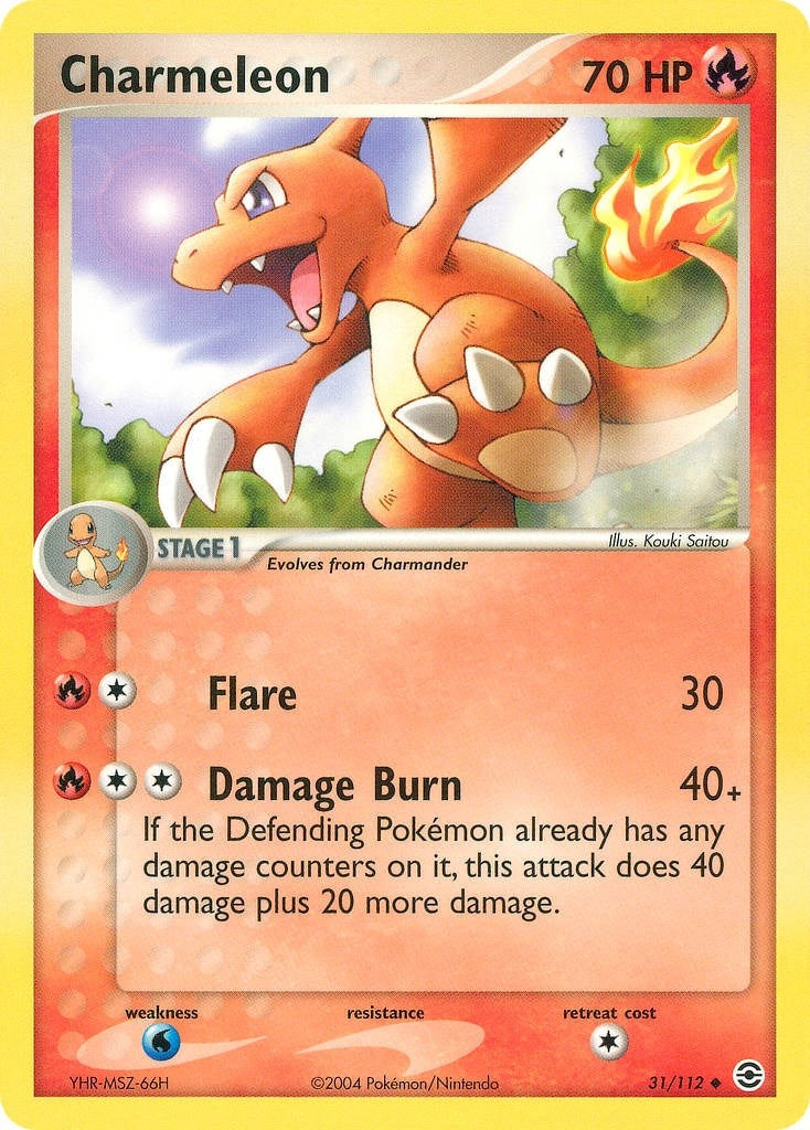 Image for Charmeleon (31/112) - Pokemon