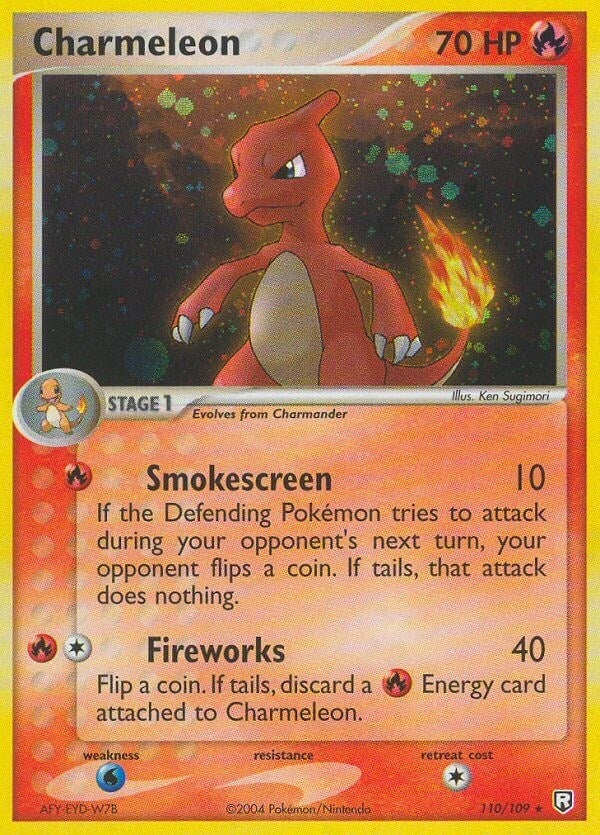 Image for Charmeleon (110/109) - Pokemon