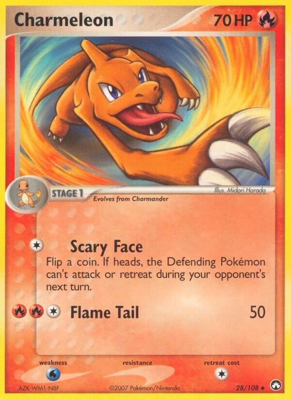Image for Charmeleon (28/108) - Pokemon