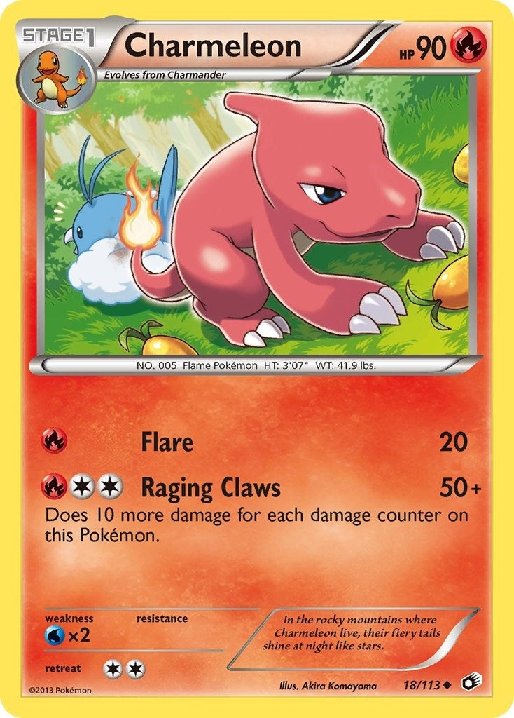 Image for Charmeleon (18/113) - Pokemon
