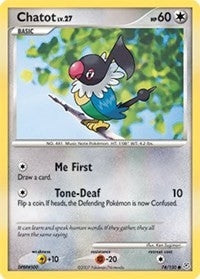 Image for Chatot (74/130) - Pokemon