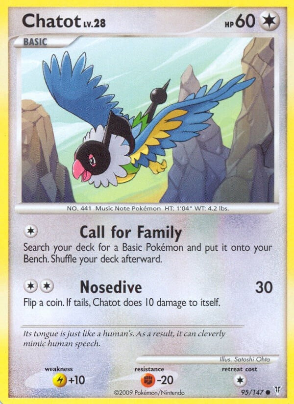 Image for Chatot (95) - Pokemon