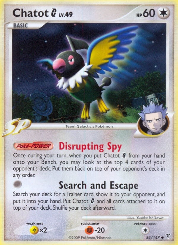 Image for Chatot G (54) - Pokemon