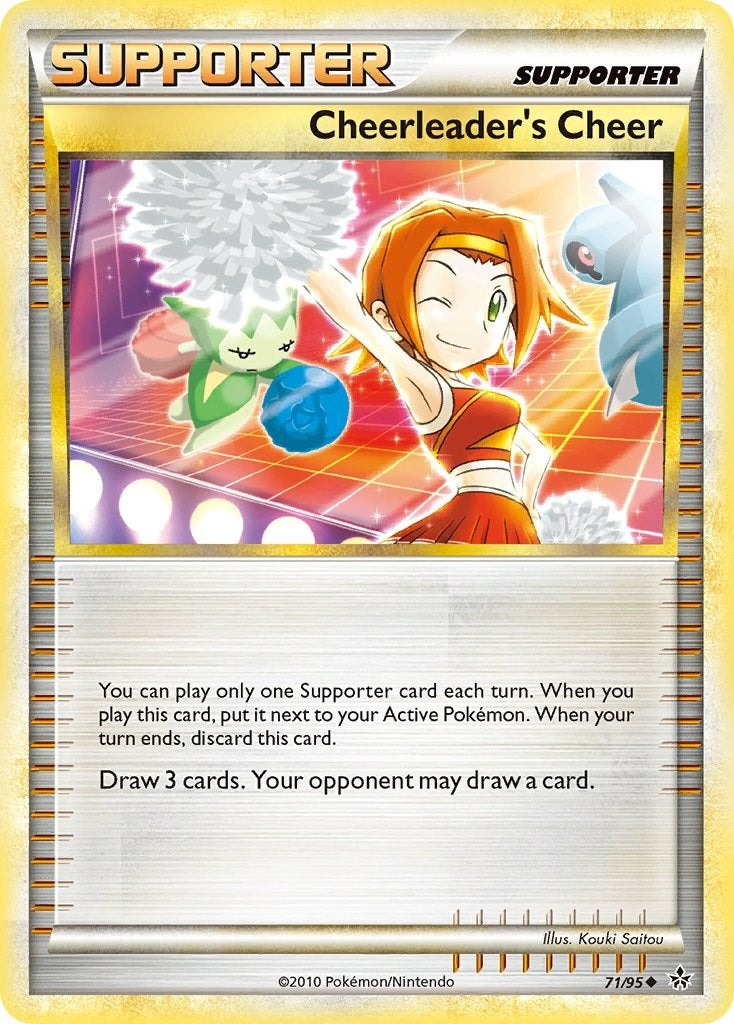 Image for Cheerleader's Cheer (71/95) - Pokemon