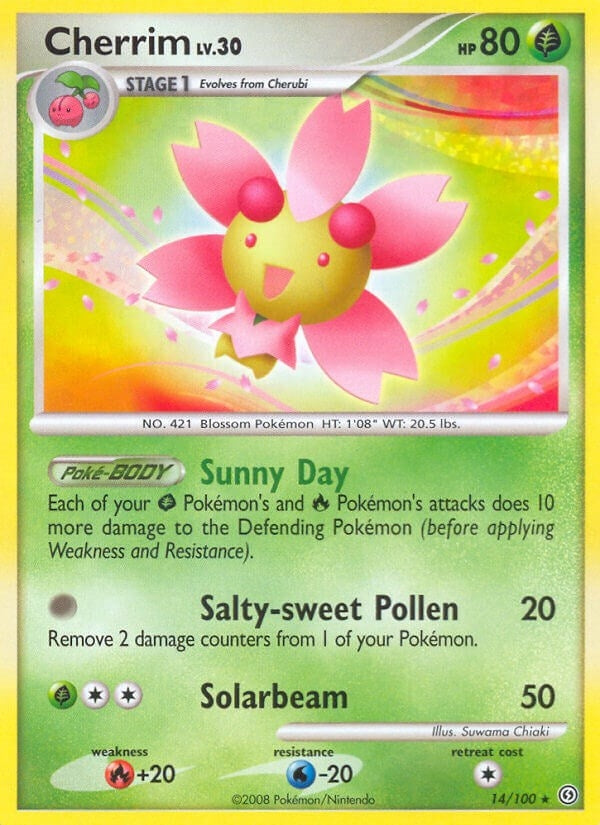 Image for Cherrim (14/100) - Pokemon