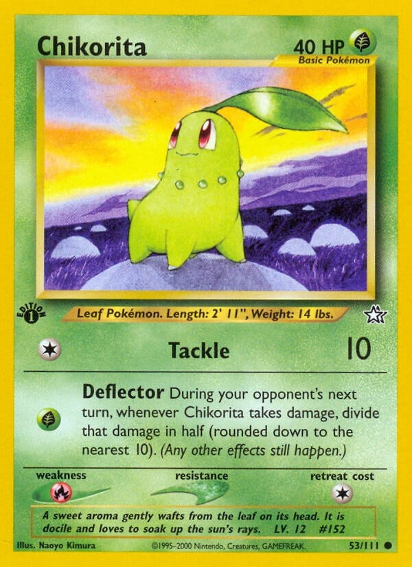 Image for Chikorita (53) (053/111) - Pokemon