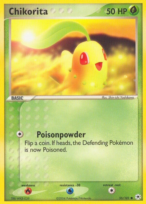 Image for Chikorita (55/101) - Pokemon