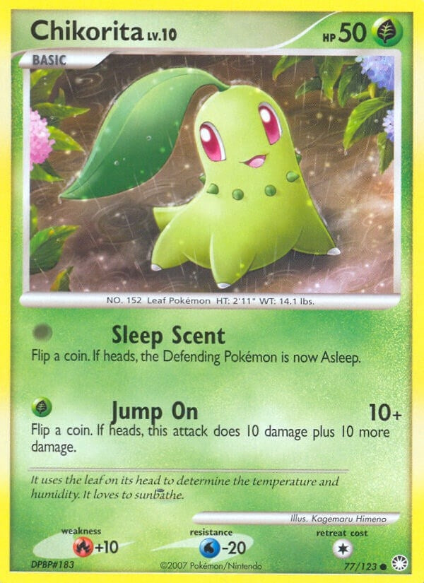 Image for Chikorita (77/123) - Pokemon