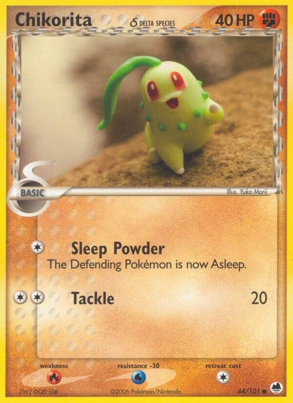 Image for Chikorita (Delta Species) (44/101) - Pokemon