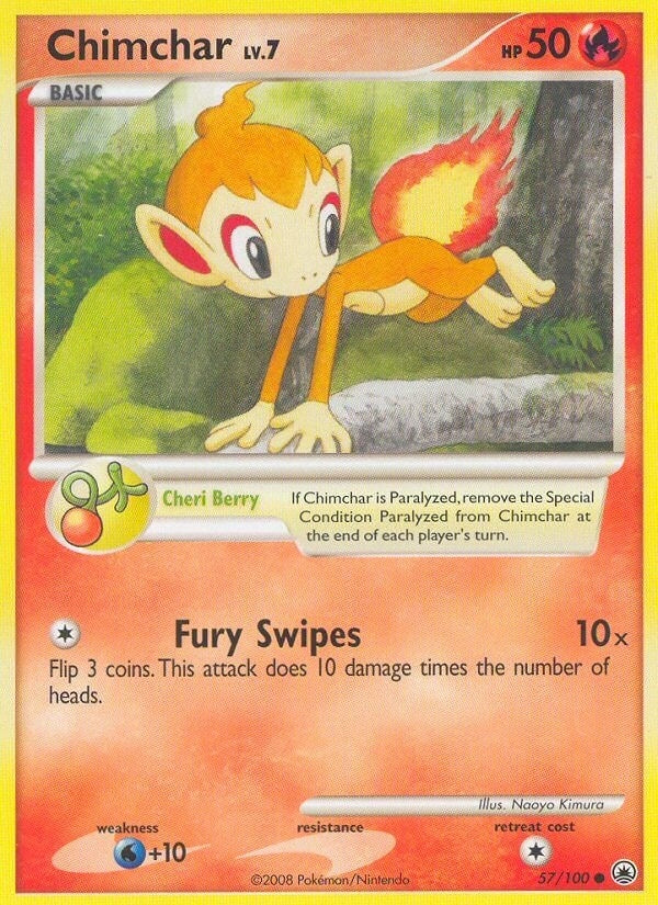 Image for Chimchar (57) (57/100) - Pokemon