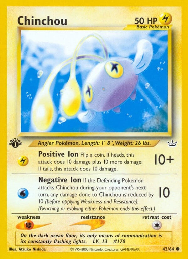Image for Chinchou (42/64) - Pokemon
