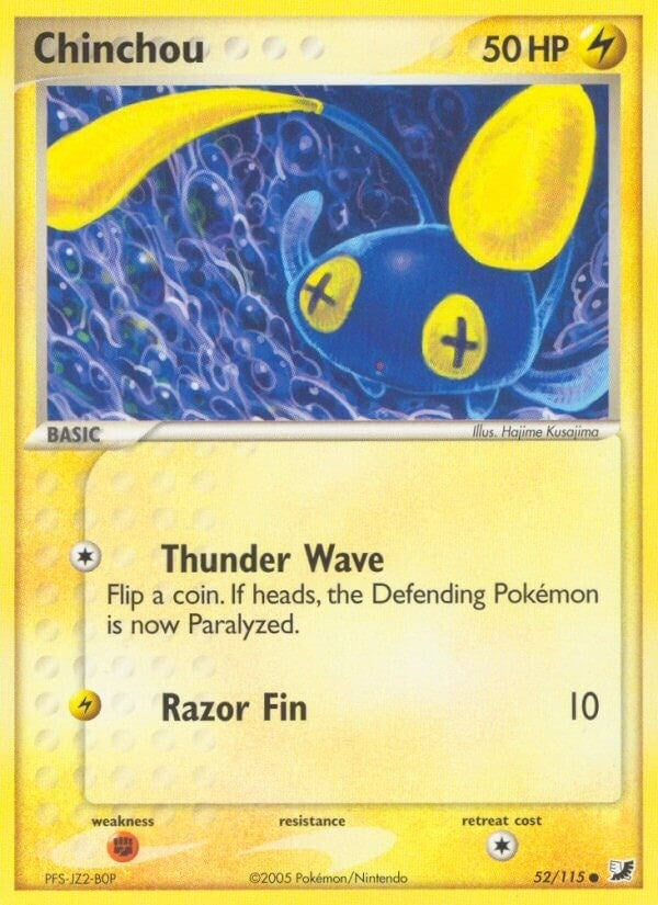 Image for Chinchou (52/115) - Pokemon