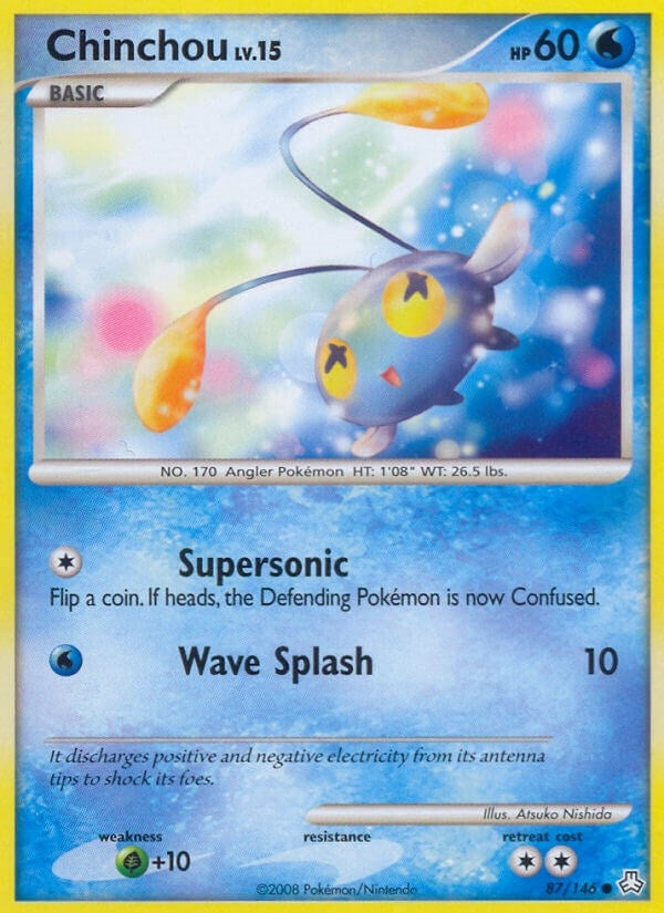Image for Chinchou (87) (87/146) - Pokemon