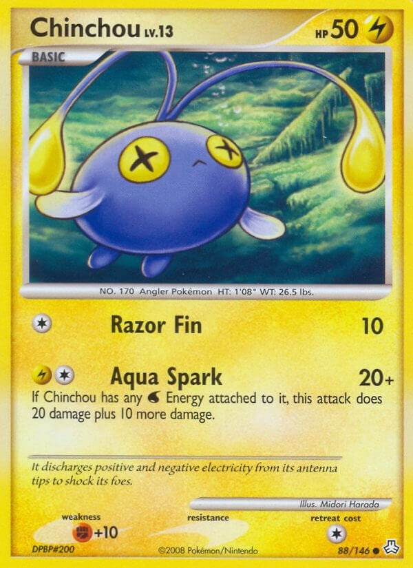 Image for Chinchou (88) (88/146) - Pokemon