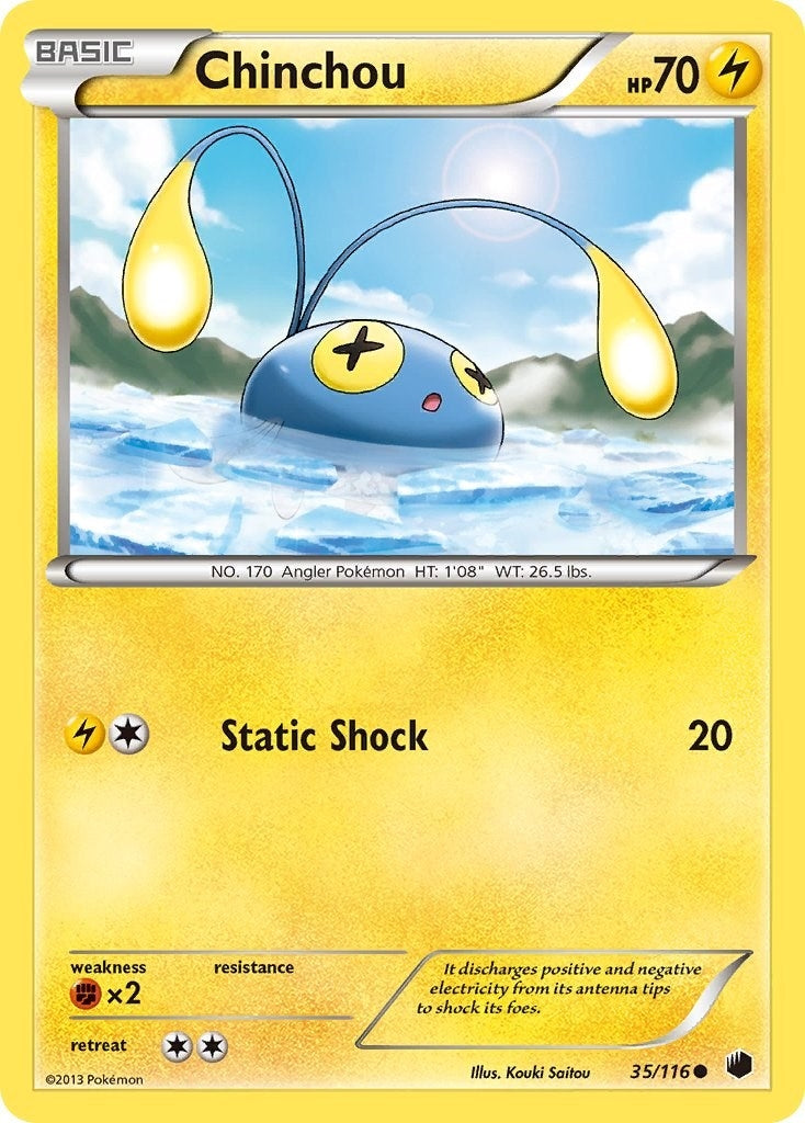 Image for Chinchou (35/116) - Pokemon