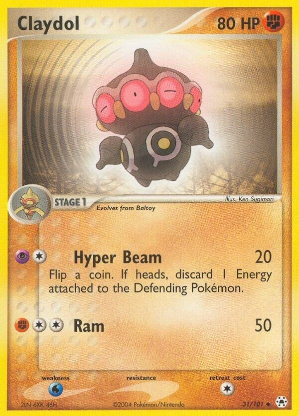 Image for Claydol (31/101) - Pokemon