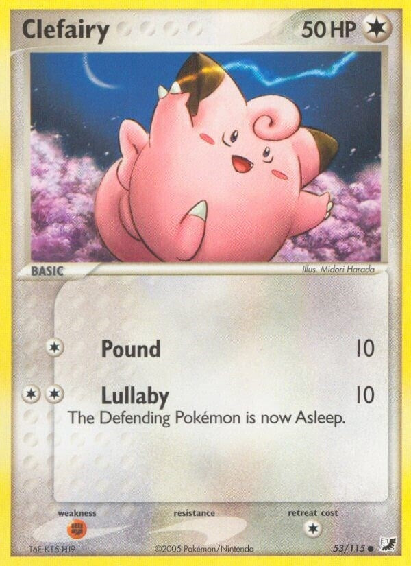 Image for Clefairy (53/115) - Pokemon