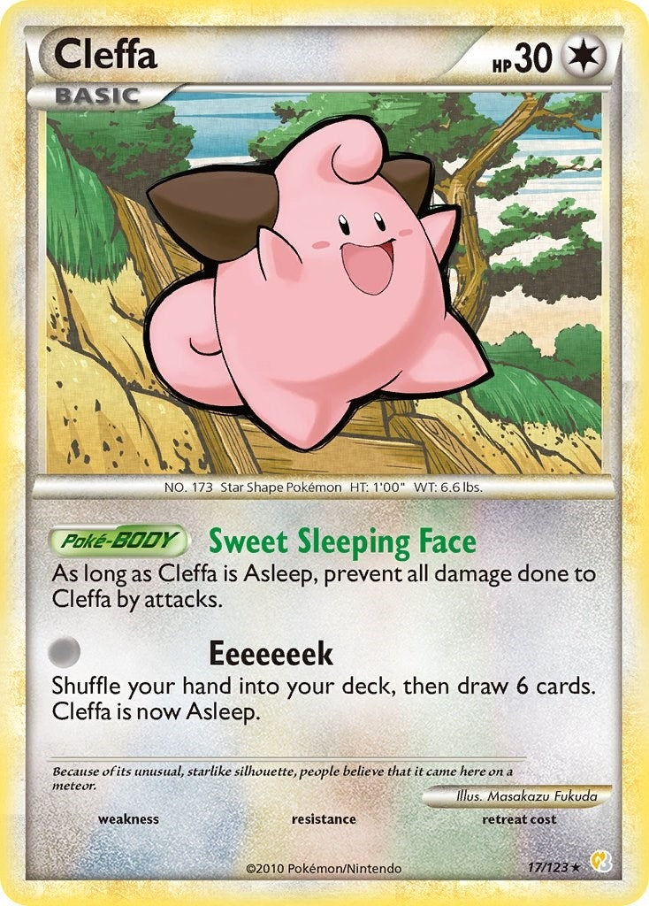 Image for Cleffa (17/123) - Pokemon