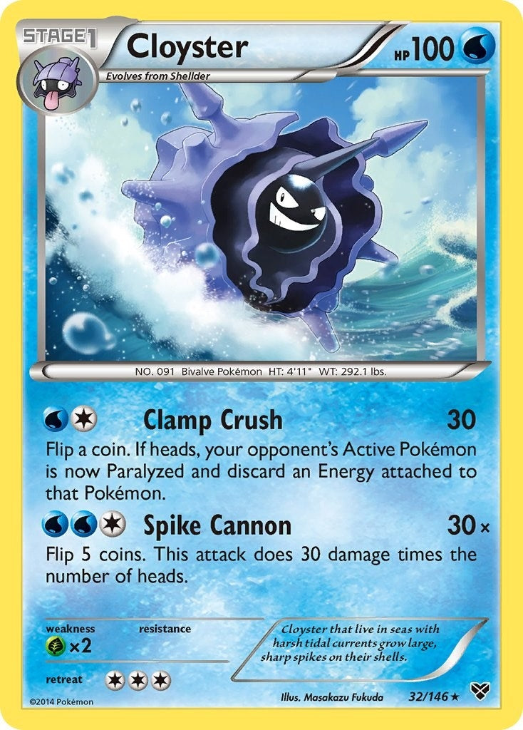 Image for Cloyster (32/146) - Pokemon
