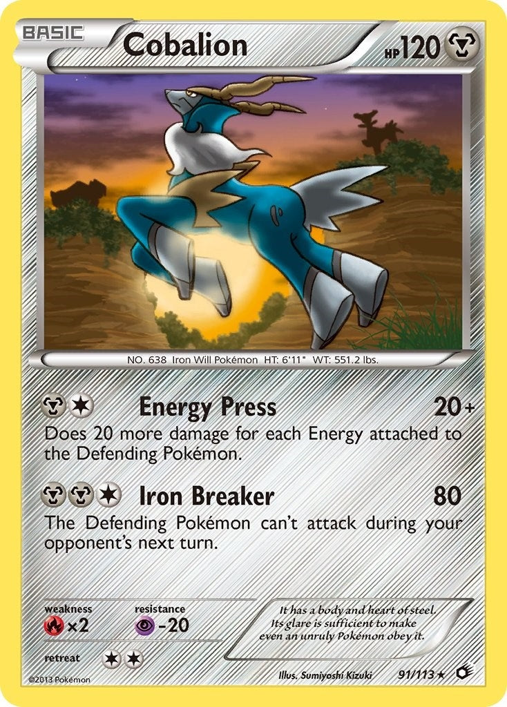Image for Cobalion (91/113) - Pokemon