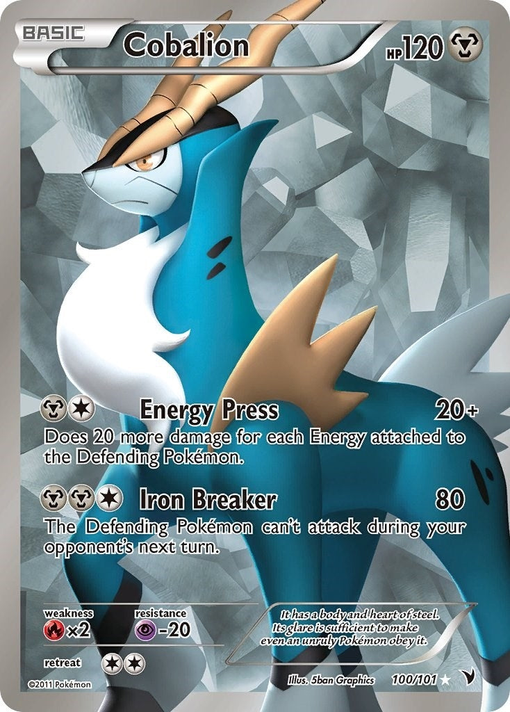 Image for Cobalion (100 Full Art) (100/101) - Pokemon