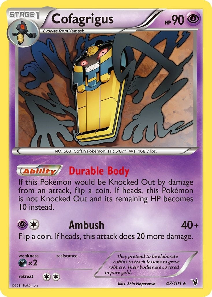 Image for Cofagrigus (47) (47/101) - Pokemon