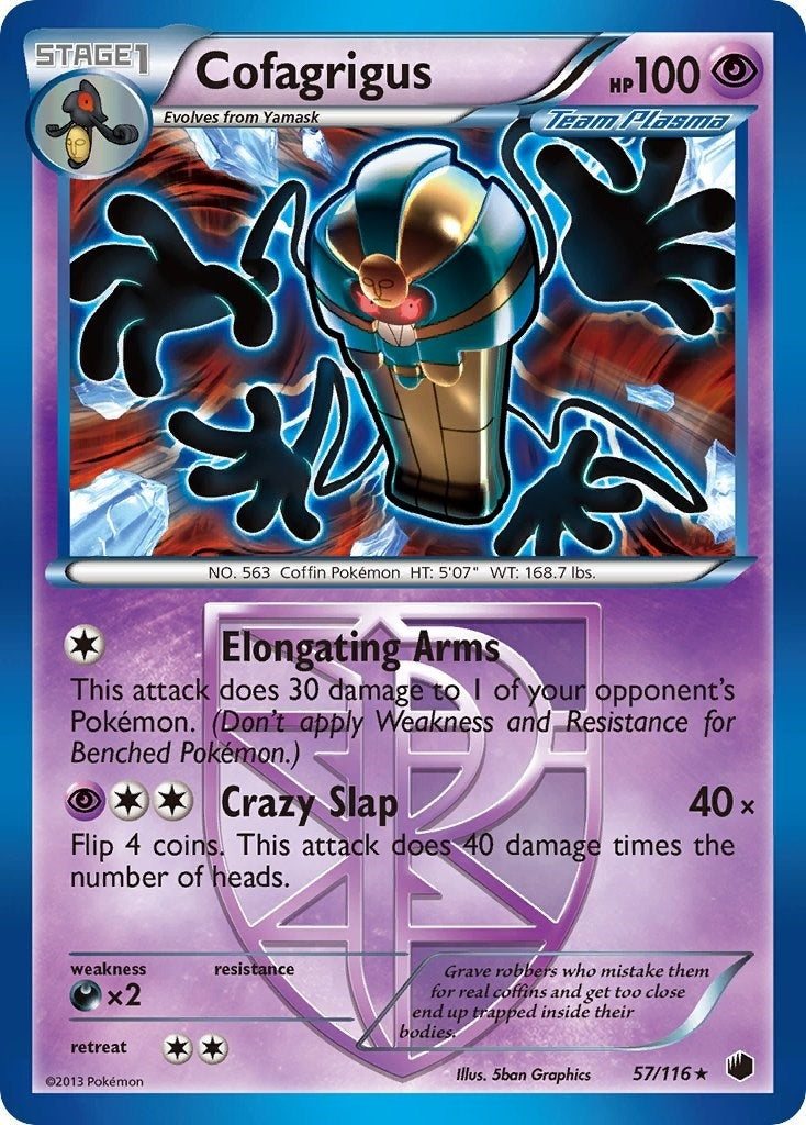 Image for Cofagrigus (Team Plasma) (57) (57/116) - Pokemon