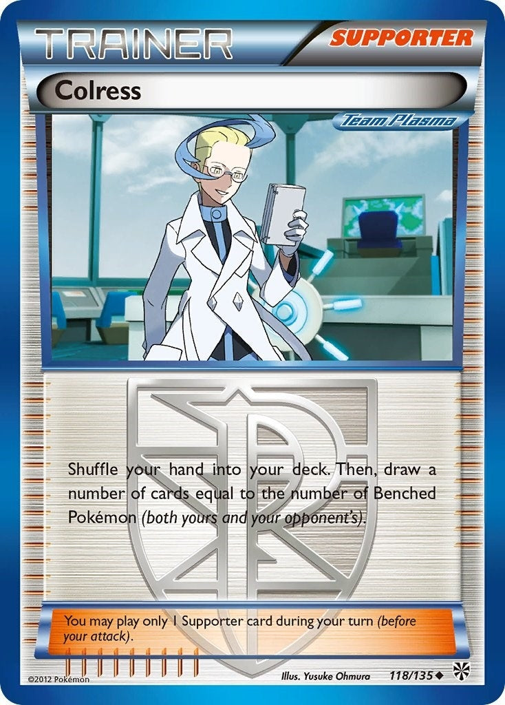 Image for Colress (Team Plasma) (118/135) - Pokemon