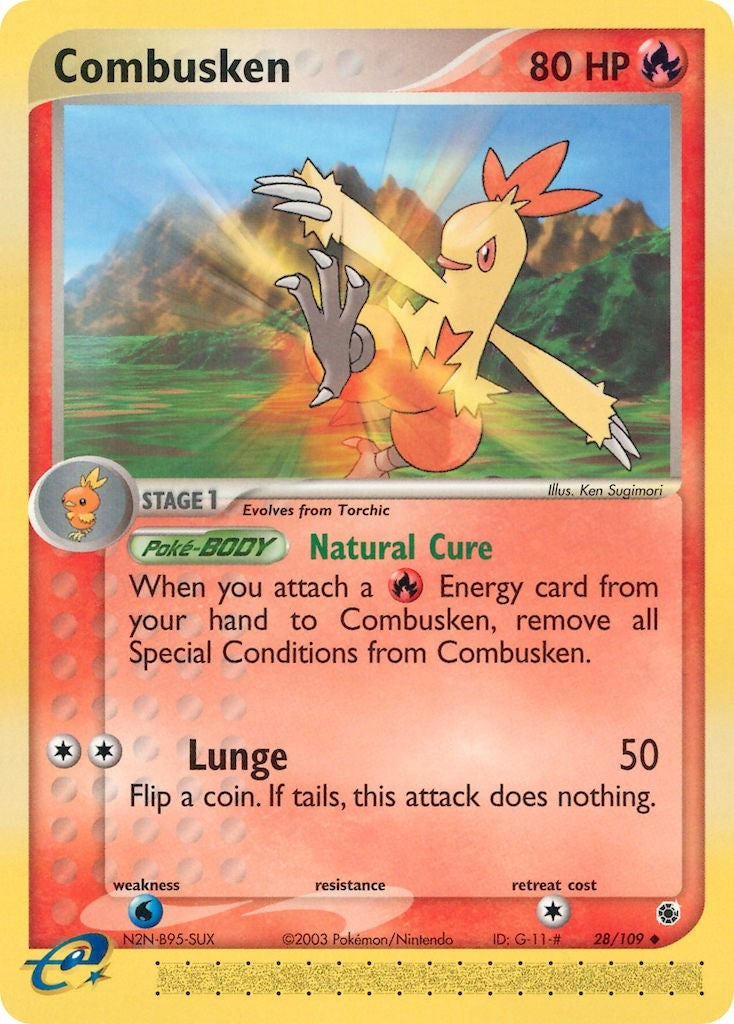 Image for Combusken (28/109) - Pokemon